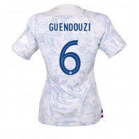 Dámy Fotbalový dres Francie Matteo Guendouzi #6 MS 2022 Venkovní Krátký Rukáv